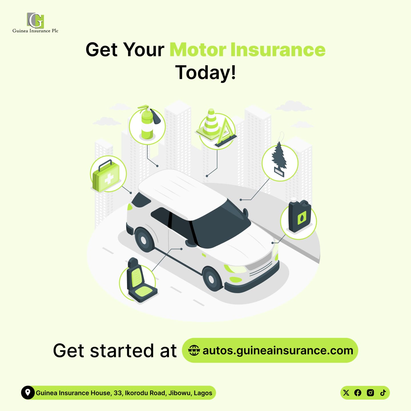 Get your comprehensive motor insurance today